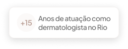 Dra. Caroline Antunes em atendimento dermatológico no Rio de Janeiro